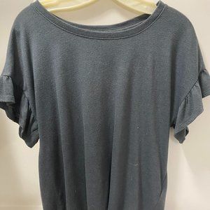 Calvin Klein Jeans Ruffle Sleeve Top